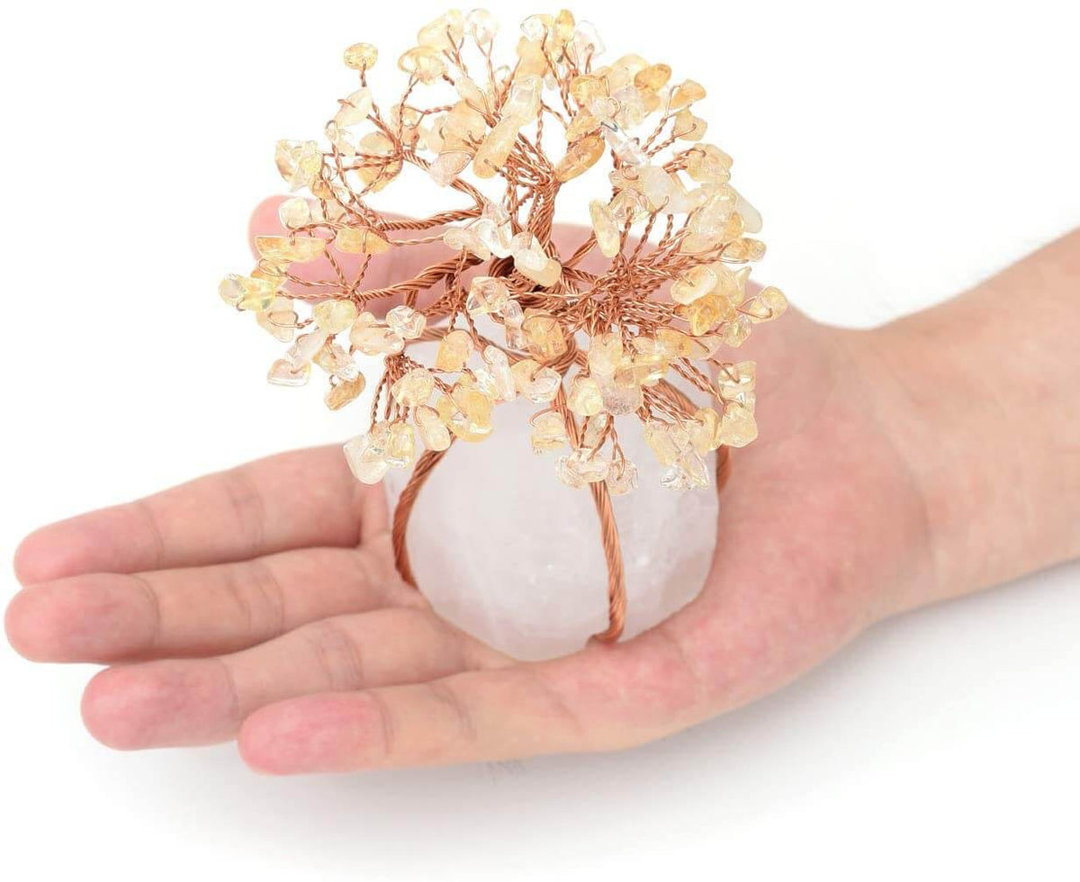 Levensboom Kristal Ornament Met Symbolische Energie En Dagelijkse Sfeervolle Decoratie