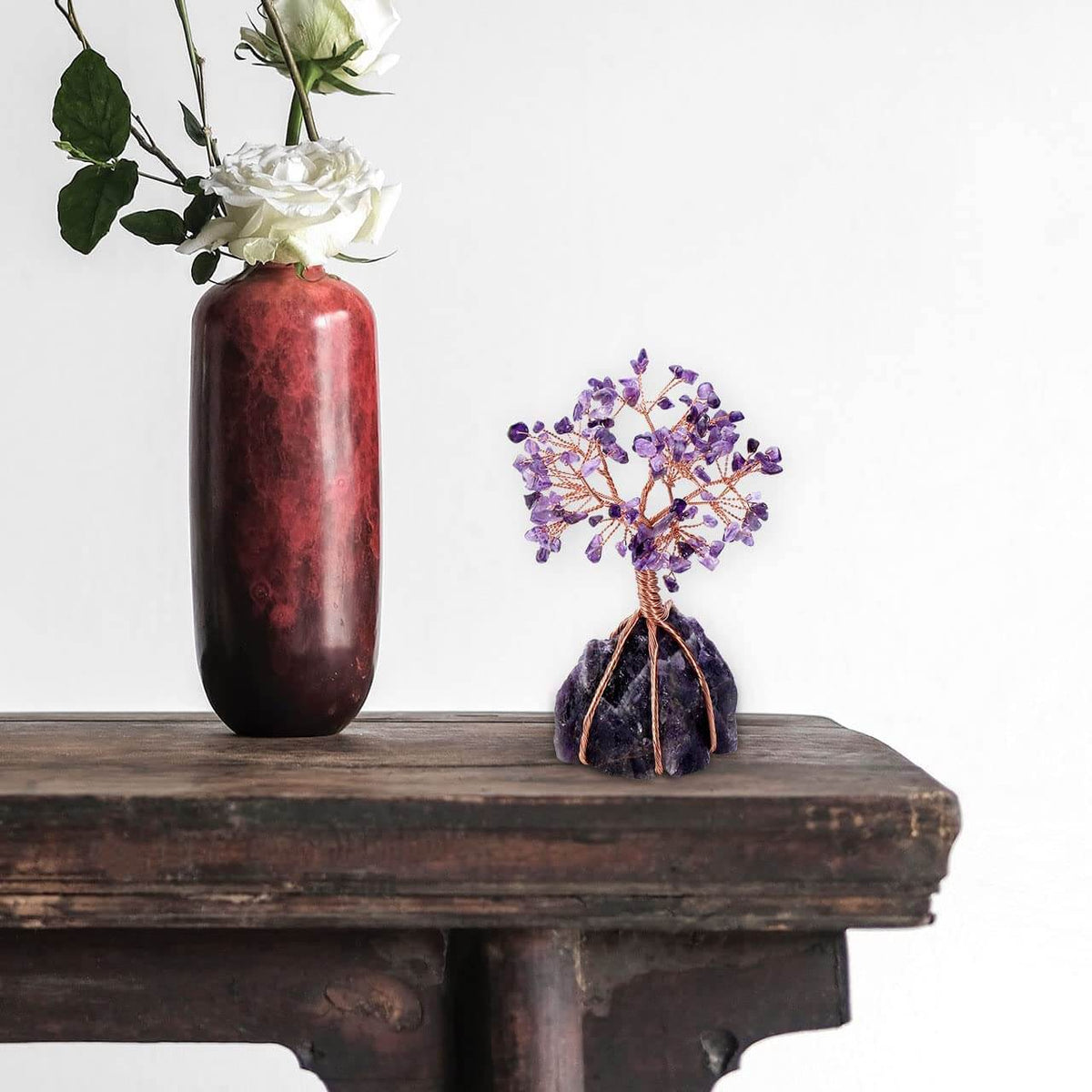 Levensboom Kristal Ornament Met Symbolische Energie En Dagelijkse Sfeervolle Decoratie