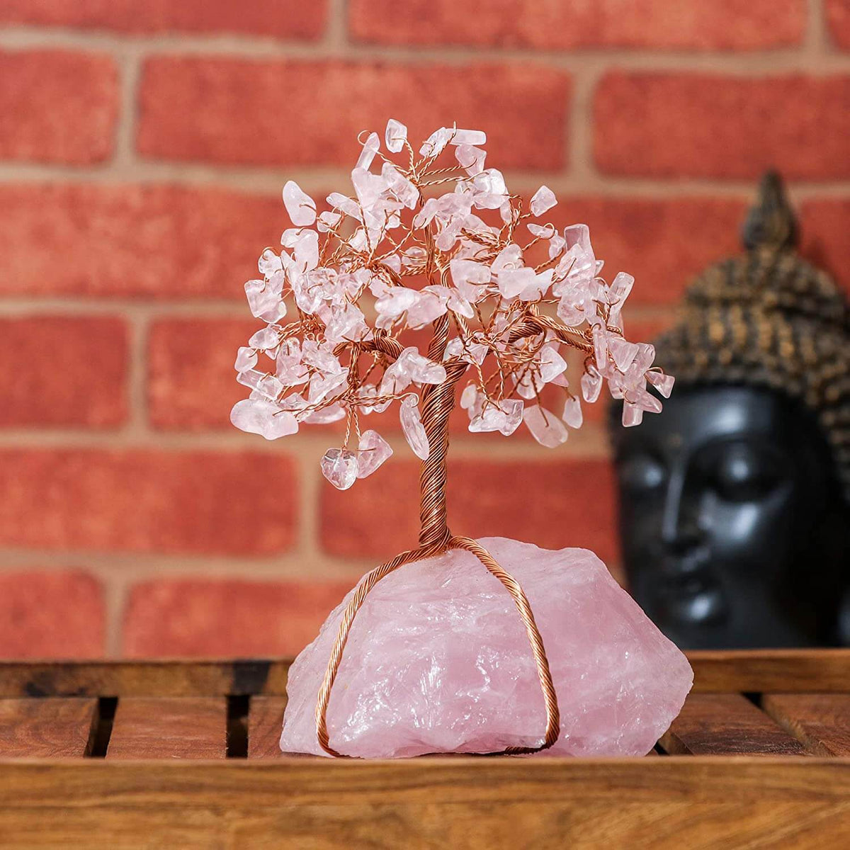 Levensboom Kristal Ornament Met Symbolische Energie En Dagelijkse Sfeervolle Decoratie