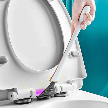 Hygiënische Toiletborstel met Moderne Constructie voor Dagelijks Badkamergebruik
