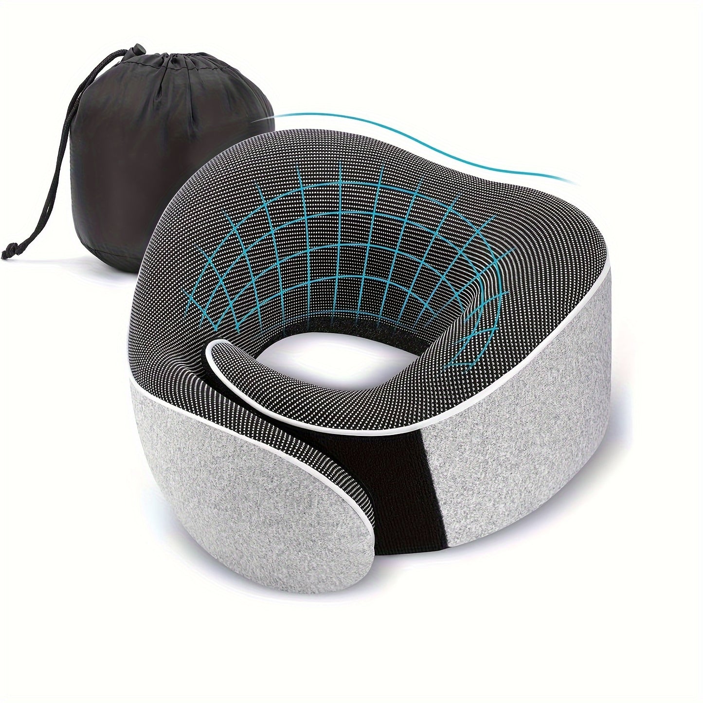 Reiskussen met Ergonomische Neksteun voor Comfortabel Slapen