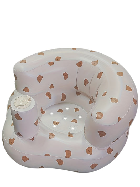 Opblaasbare Kinderstoel met Luchtpomp – Stevig en Draagbaar voor Binnen & Buiten