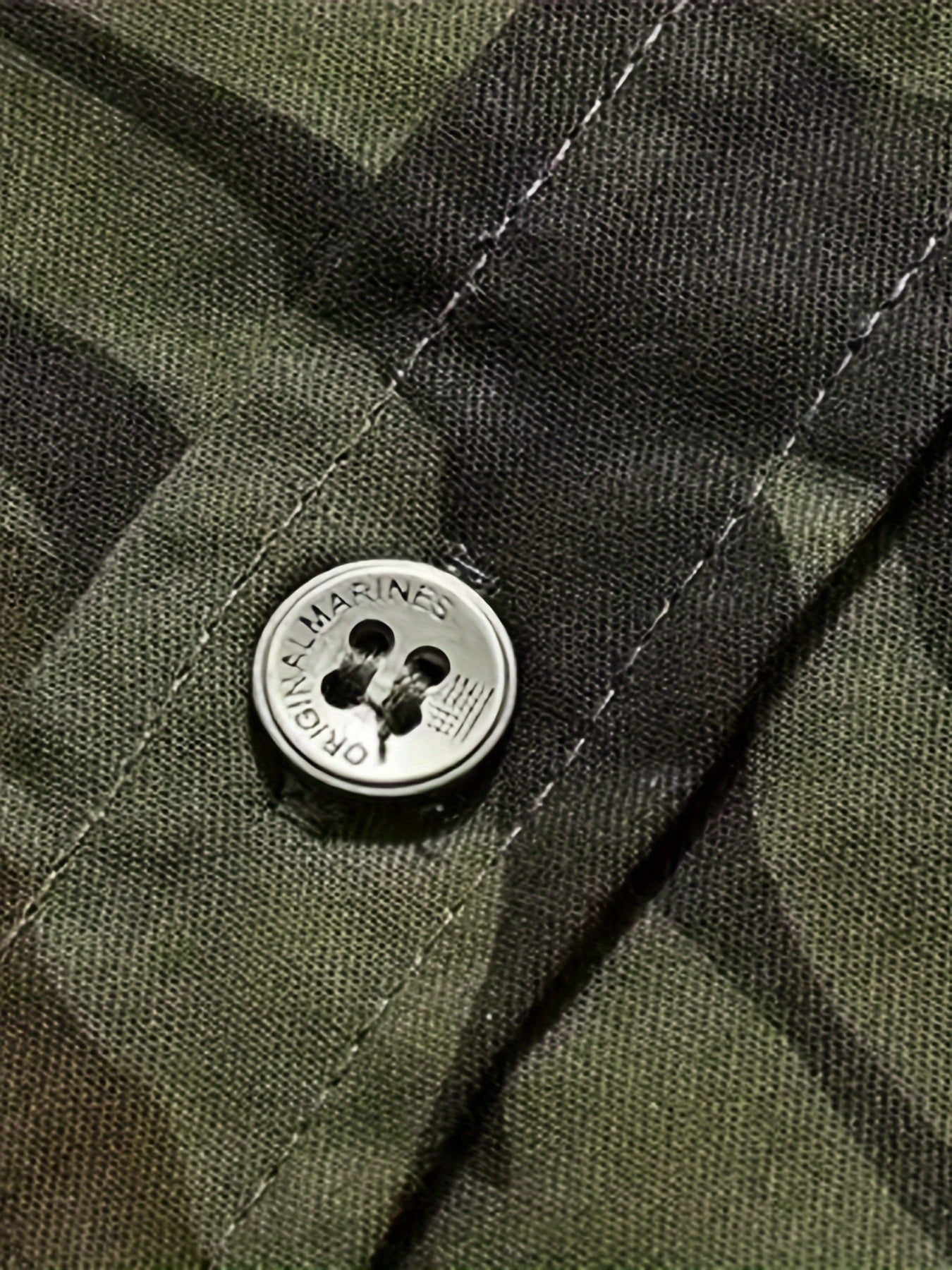 Heren Militair Camouflage Shirt – 100% Katoen met Borstzakken