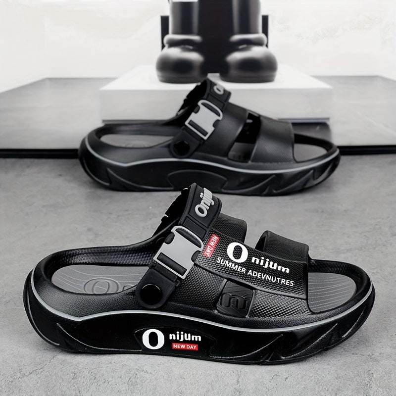 Heren Slippers – Sportieve Antislip Zomersandalen