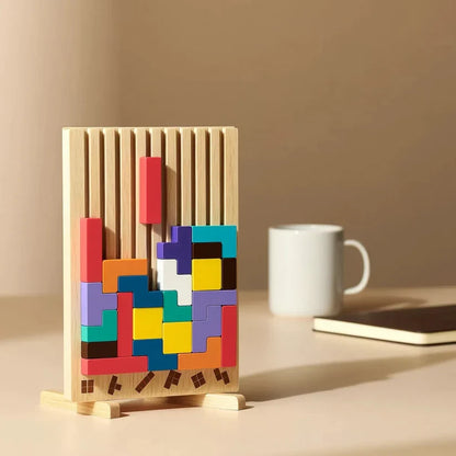 Houten Puzzelbord Voor Rustgevende En Creatieve Pauzemomenten