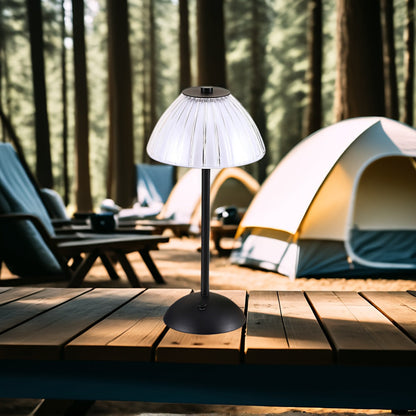 Dimbare Led Tafellamp Met Kristalvorm Voor Warme Elegante Binnenverlichting