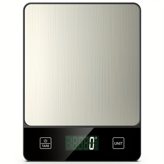 Digitale keukenweegschaal 10kg roestvrij staal met LCD-display