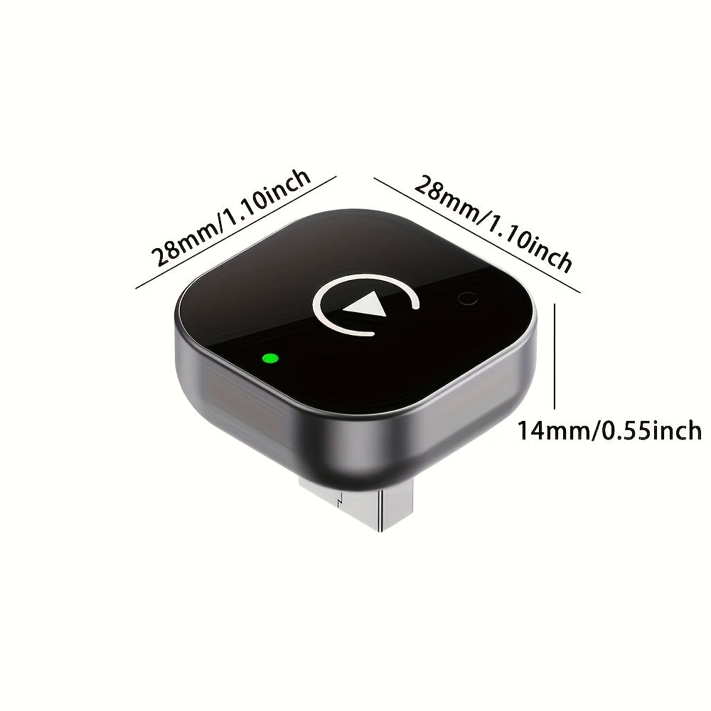 Draadloze CarPlay & Android Auto Adapter – 2-in-1 USB/USB-C Plug & Play voor iPhone & Android