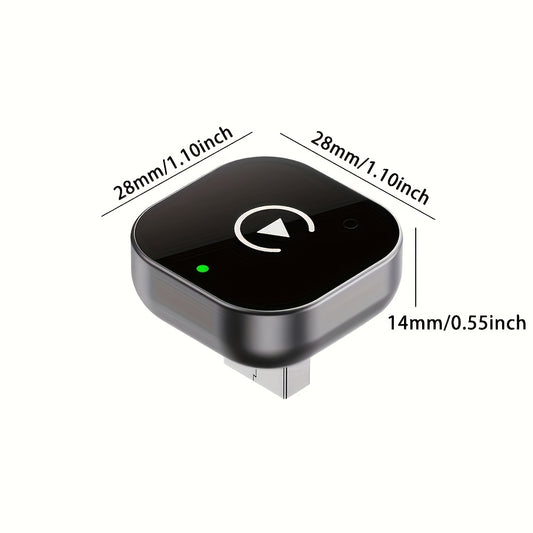 Draadloze CarPlay & Android Auto Adapter – 2-in-1 USB/USB-C Plug & Play voor iPhone & Android