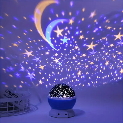 LED Nachtlamp met Sterrenprojector voor Binnengebruik