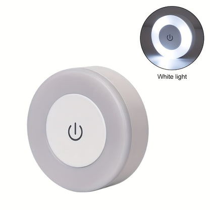 Touch LED Wandlamp – Warm/Natuurlijk Licht met USB-oplaadbare Batterij voor Sfeervolle Binnenruimtes