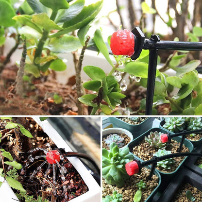 Instelbare Druppeltoppers met 360° Waterregeling voor Tuin en Plantenbakken