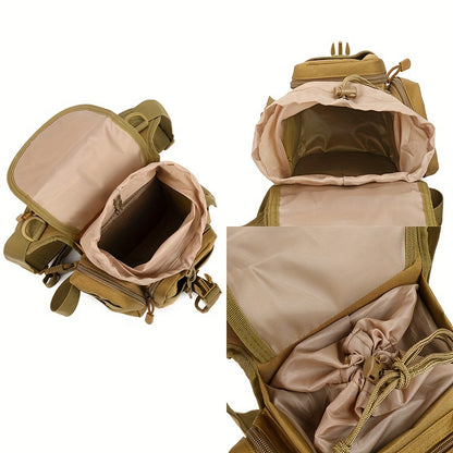 Outdoor Dijtas – Sportieve Heuptas met Hangende Zak voor Actieve Reizigers