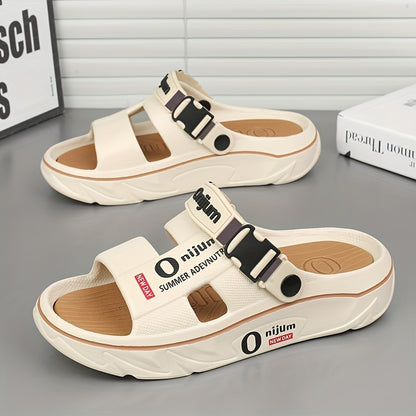 Heren Slippers – Sportieve Antislip Zomersandalen