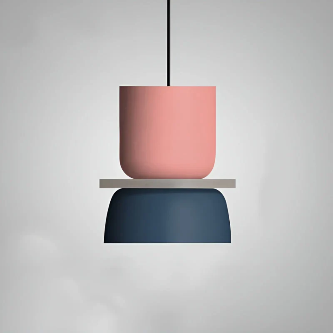 Moderne Hanglamp Met Macaron Design Voor Sfeervolle Verlichting