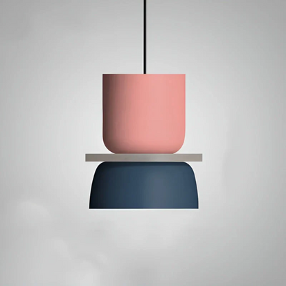 Moderne Hanglamp Met Macaron Design Voor Sfeervolle Verlichting