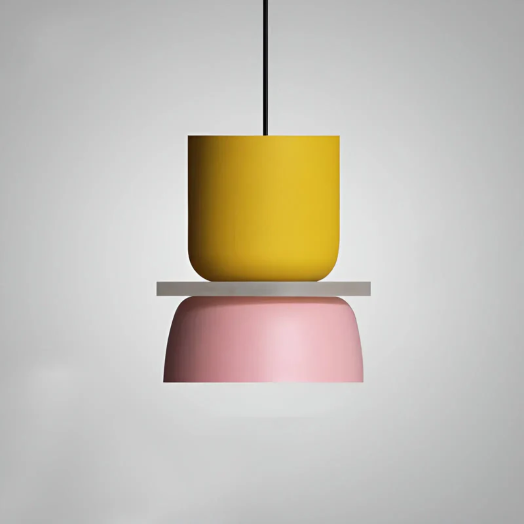 Moderne Hanglamp Met Macaron Design Voor Sfeervolle Verlichting