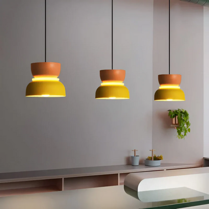 Moderne Hanglamp Met Macaron Design Voor Sfeervolle Verlichting