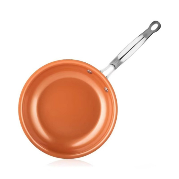 Koperen Koekpan met Gelijkmatige Warmteverdeling