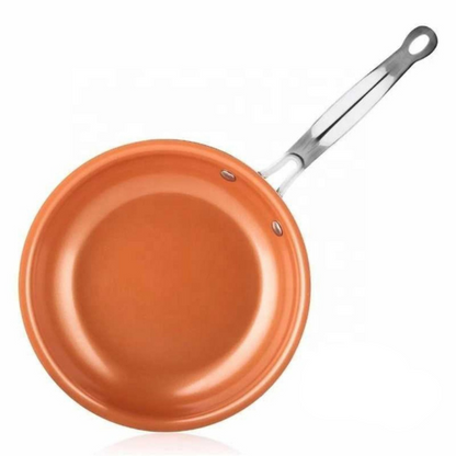 Koperen Koekpan met Gelijkmatige Warmteverdeling