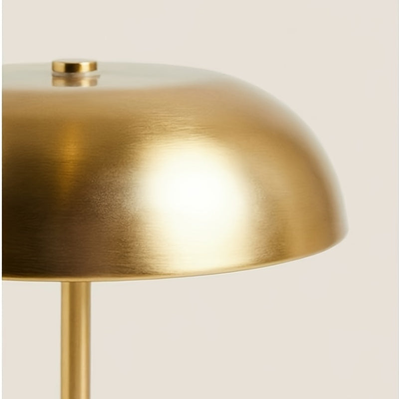 Oplaadbare Metalen Tafellamp met Draadloos Ontwerp