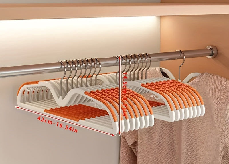 Ruimtebesparende Kledinghanger Met Draaibare Haak En Antislip Ontwerp