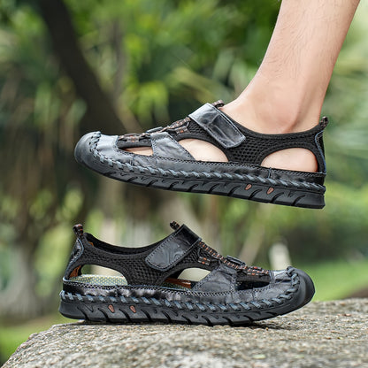 Heren Sandalen – Sportieve Ademende Outdoorsandalen