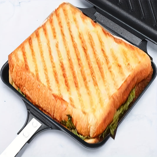 Hot Sandwich Maker voor Gas- en Inductiekookplaten – Antiaanbak & Demontabel