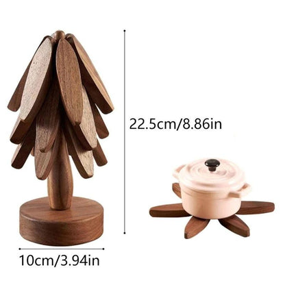 Handgemaakte Houten Onderzetters met Rustiek Design