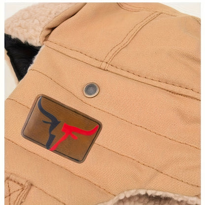 Gevoerde Skihelm met Bril – Warm en Winddicht voor Outdoorgebruik