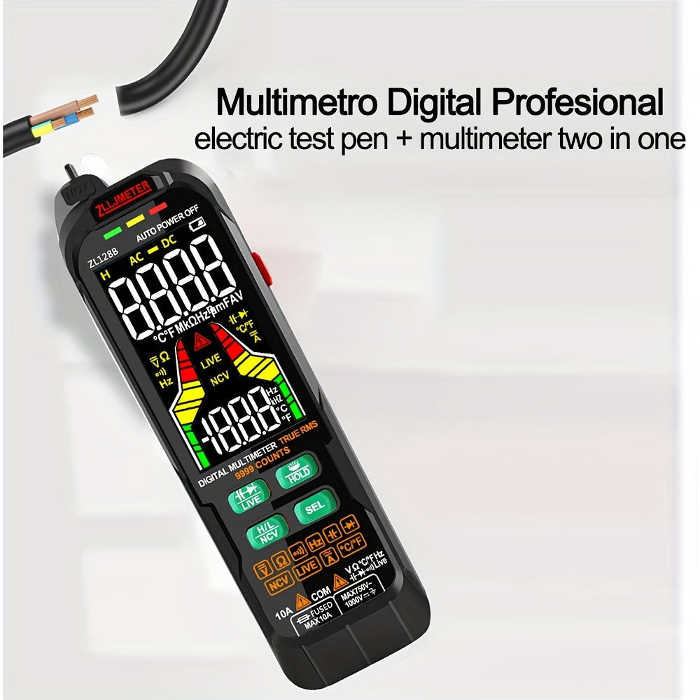 Professionele Multimeter – USB & Bereikselectie
