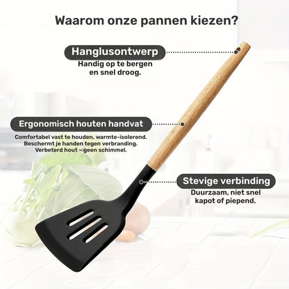 ChefFlex Kookgereiset – 38-delig Siliconen Comfort voor Elke Keuken