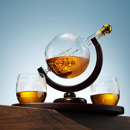 Globaris Whiskeyset – Wereldse Klasse voor Bar & Cadeau