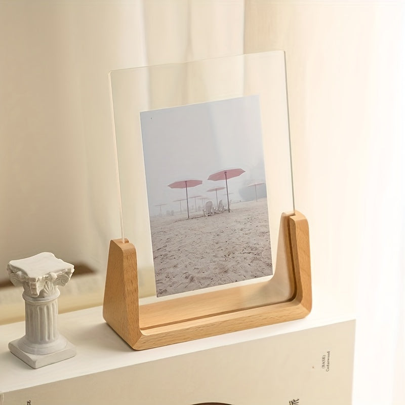 U Vorm Fotolijst Met Acryl En Hout Voor Tijdloze Presentatie Van Waardevolle Foto’s