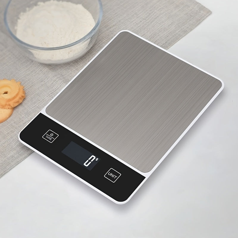 Digitale keukenweegschaal 10kg roestvrij staal met LCD-display