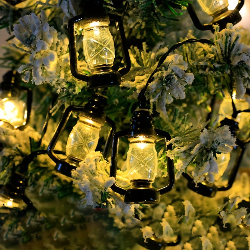 Zonne‑energie Buitenlamp met 8 Functies en 20‑LED Slinger