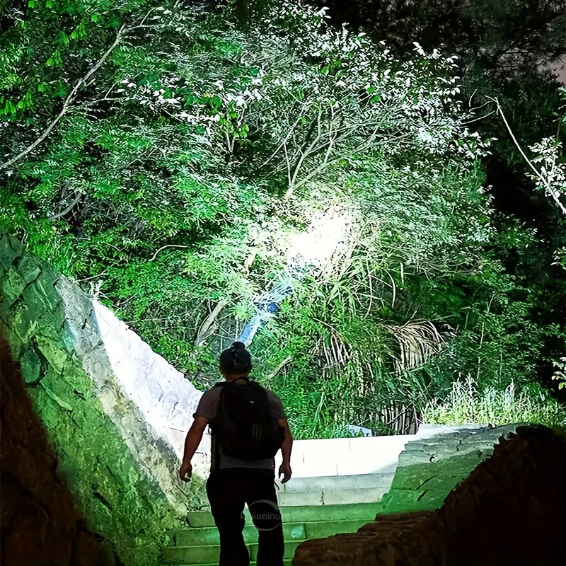 Oplaadbare Sensor Hoofdlamp met Led Hoofdlamp‑functionaliteit voor Outdoor & Werk