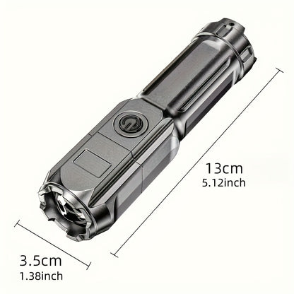 Xinrong Telescopische Zoombare Zaklamp – Compact & Draagbaar