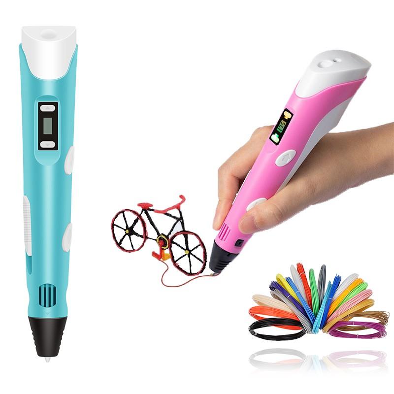 3D‑Tekenpen met Verstelbare Functies en Kleurenfilament