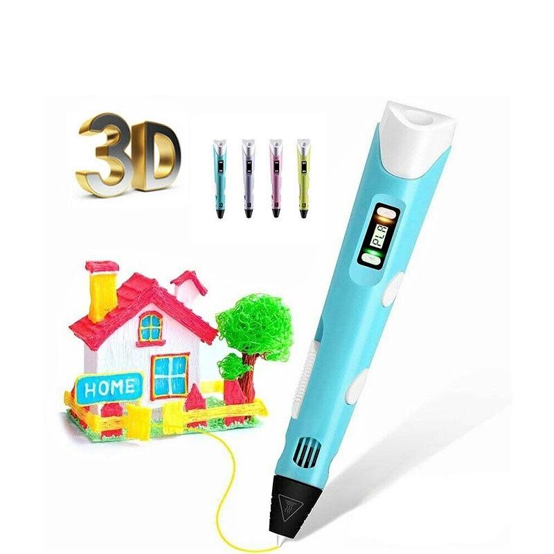 3D‑Tekenpen met Verstelbare Functies en Kleurenfilament