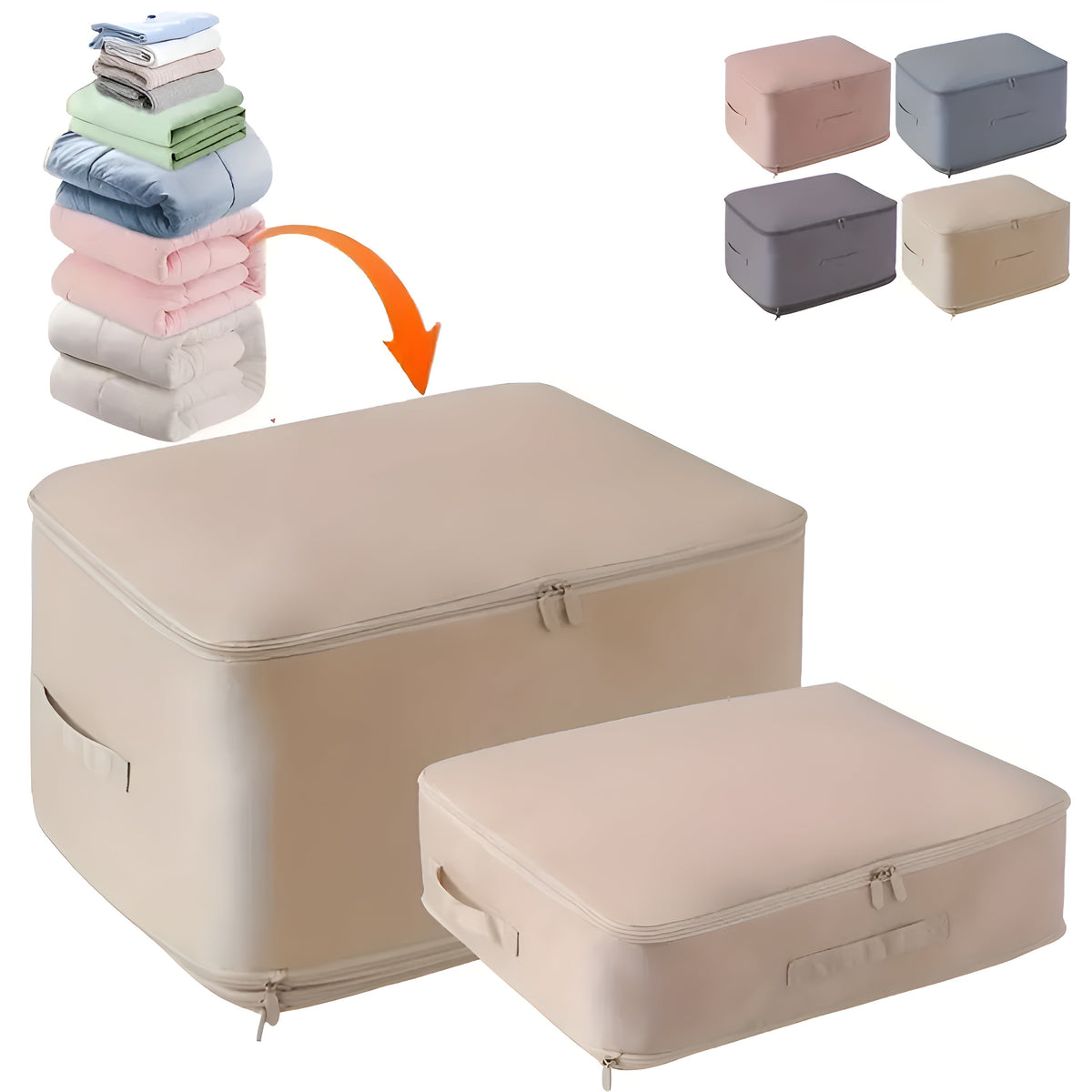 Compressie Opbergtas Voor Ruimtebesparende Kledingopslag