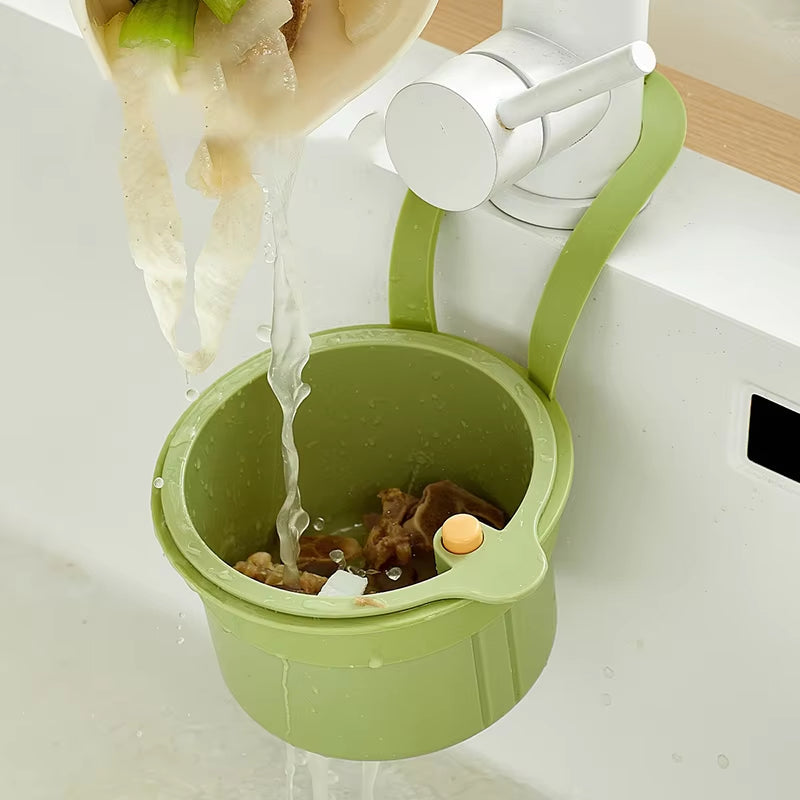 Afwaterkorf Voor Hygiënisch En Handsfree Afspoelen Bij De Kraan