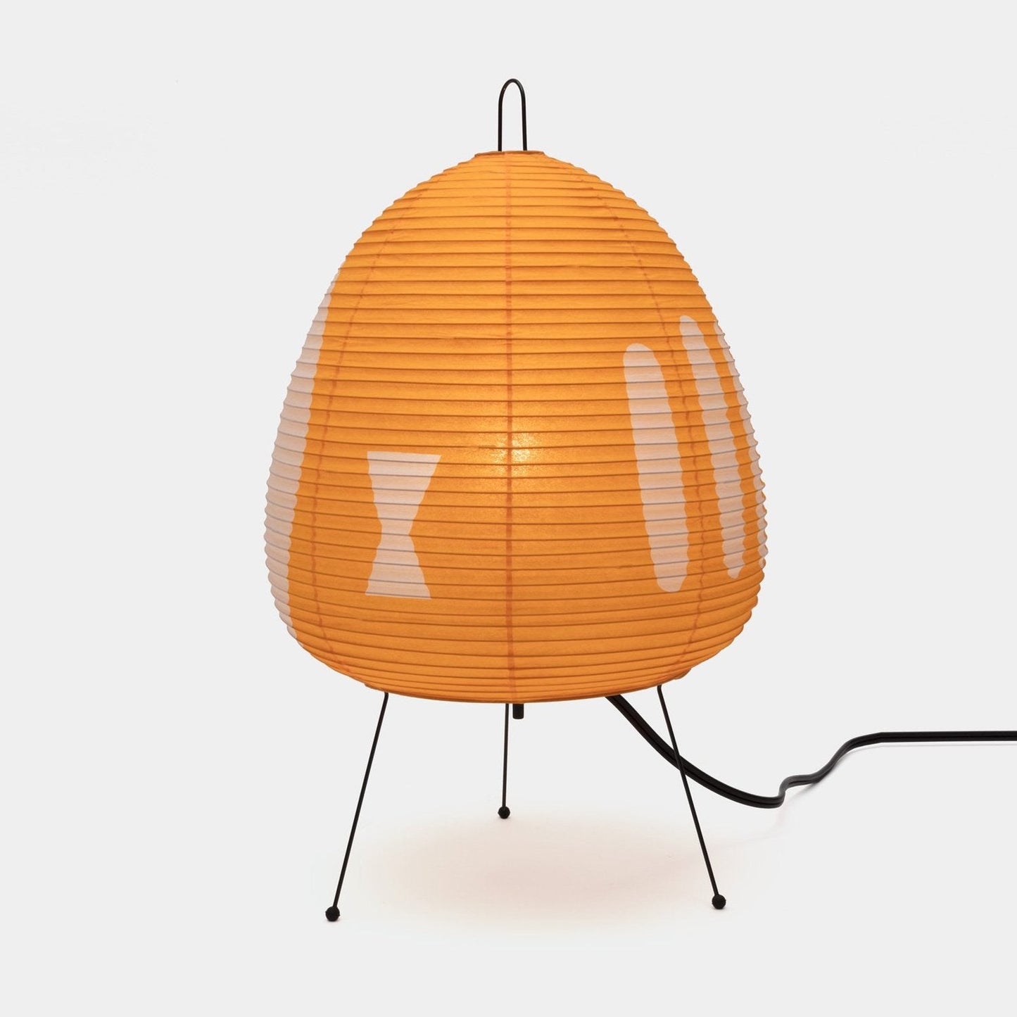 Japanse Reispapier Tafellamp Met Retro Design