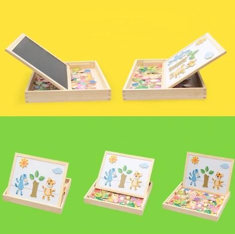 Magnetisch Teken- En Puzzelbord Voor Creatief Leren