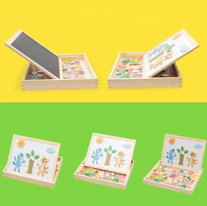 Magnetisch Teken- En Puzzelbord Voor Creatief Leren