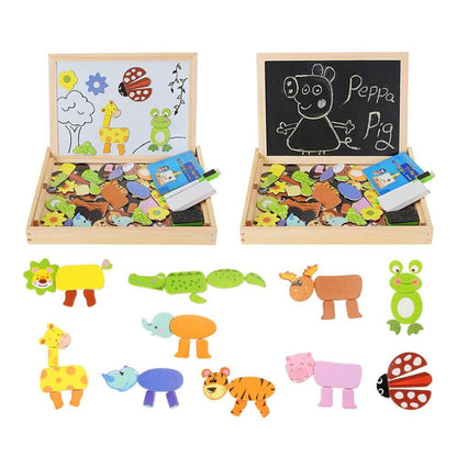 Magnetisch Teken- En Puzzelbord Voor Creatief Leren