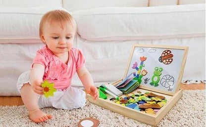 Magnetisch Teken- En Puzzelbord Voor Creatief Leren
