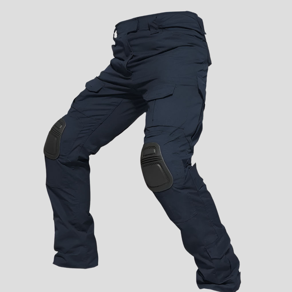Heren Cargobroek Met Kniebescherming En Ergonomische Functionaliteit