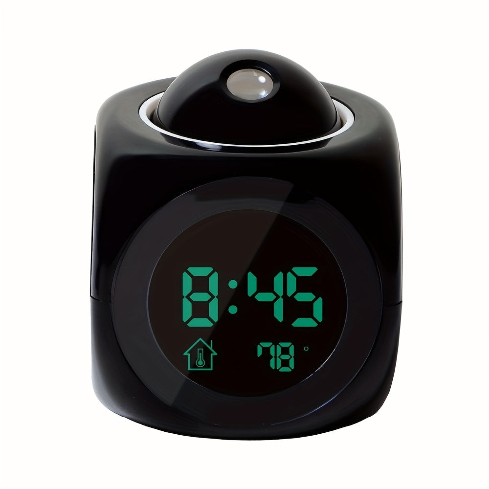 LCD Projectie Wekker met LED Display en Snoozefunctie
