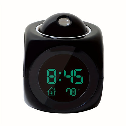 LCD Projectie Wekker met LED Display en Snoozefunctie